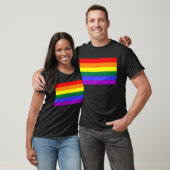 Regenbogenflagge T-Shirt (Unisex)