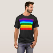 Regenbogenflagge T-Shirt (Vorne ganz)