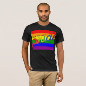 Regenbogenflagge T-Shirt (Vorne ganz)