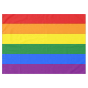 Regenbogenflagge Tischdecke