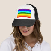 Regenbogenflagge Truckerkappe (Beispiel)