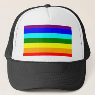 Regenbogenflagge Truckerkappe