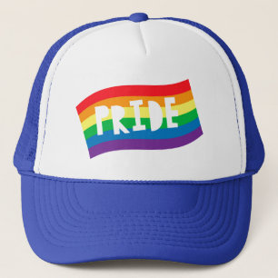 Regenbogenflagge Truckerkappe