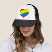 Regenbogenflagge Truckerkappe (Beispiel)