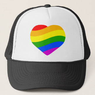 Regenbogenflagge Truckerkappe