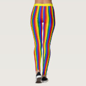 Regenbogenflagge und -stolz, LGBT-Gemeinschaft/Str Leggings (Rückseite)