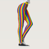 Regenbogenflagge und -stolz, LGBT-Gemeinschaft/Str Leggings (Rechts)