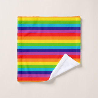 Regenbogenflagge Waschlappen