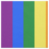 REGENBOGENFLAGGENFARBEN + deine Ideen Stoff (Nahaufnahme)