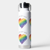 Regenbogenflasche Trinkflasche (Vorderseite)