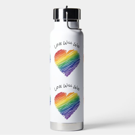 Regenbogenflasche Trinkflasche (Links)