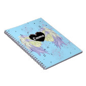 Regenbogenflügel Notizblock (Rechte Seite)