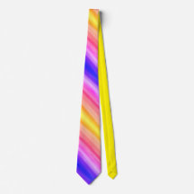 Regenbogenfluss Strick Neck Tie