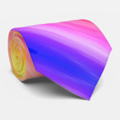 Regenbogenfluss Strick Neck Tie Krawatte (Gerollt)