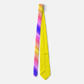 Regenbogenfluss Strick Neck Tie Krawatte (Rückseite)
