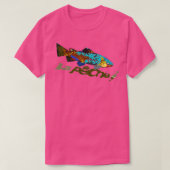 Regenbogenforelle 2 T-Shirt (Design vorne)