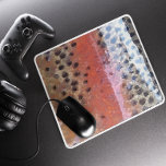 Regenbogenforelle Abstraktes Muster Mousepad<br><div class="desc">Auf dieses Produkt wird das Abstrakte Muster der Regenbogenforelle angewendet.</div>