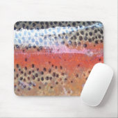 Regenbogenforelle Abstraktes Muster Mousepad (Mit Mouse)