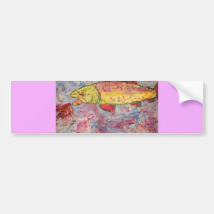 Regenbogenforelle Autoaufkleber