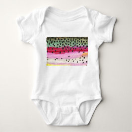 Regenbogenforelle Baby Strampler