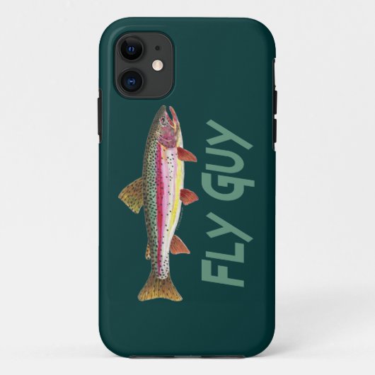 Regenbogenforelle Case-Mate iPhone Hülle (Rückseite)