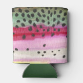 Regenbogenforelle Dosenkühler (Rückseite)