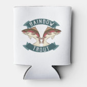 Regenbogenforelle Dosenkühler (Vorderseite)