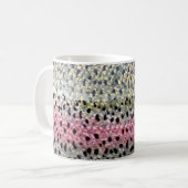Regenbogenforelle durch PatternWear© Kaffeetasse (Vorderseite Links)