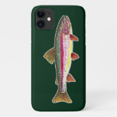 Regenbogenforelle Fisch Case-Mate iPhone Hülle (Rückseite)
