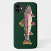 Regenbogenforelle Fisch Case-Mate iPhone Hülle (Rückseite)