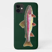 Regenbogenforelle Fisch Case-Mate iPhone Hülle (Rückseite)