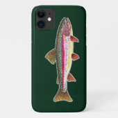 Regenbogenforelle Fisch Case-Mate iPhone Hülle (Rückseite)