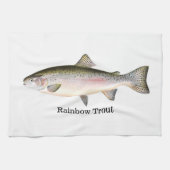 Regenbogenforelle-Fische Handtuch (Horizontal)