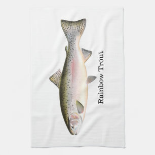 Regenbogenforelle-Fische Handtuch