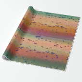 Regenbogenforelle Fische Hautfäule Gestell Geschenkpapier (Ungerollt)