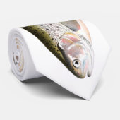 Regenbogenforelle-Fische Krawatte (Gerollt)