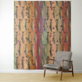 Regenbogenforelle Fischmuster für Fliegenfischer Wandteppich (Beispiel)