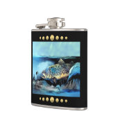 Regenbogenforelle Flachmann (Links)