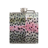 Regenbogenforelle-Flasche durch Patternwear© Flachmann (Rückseite)