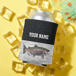 Regenbogenforelle Fliegenbezeichnung gequetscht Dosenkühler