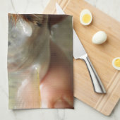 Regenbogenforelle-Foto Küchentuch (Viertel Falte)