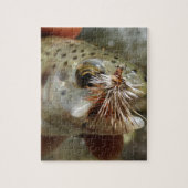 Regenbogenforelle-Foto Puzzle (Vertikal)