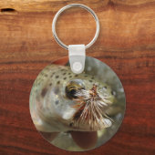 Regenbogenforelle-Foto Schlüsselanhänger (Vorderseite)