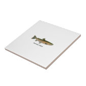 Regenbogenforelle (Frischwasser) Fliese (Seite)