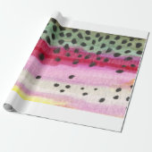 Regenbogenforelle Geschenkpapier (Ungerollt)