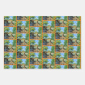 Regenbogenforelle Geschenkpapier Set (Vorderseite)