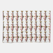 Regenbogenforelle Geschirrtuch (Horizontal)