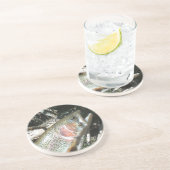 Regenbogenforelle Getränkeuntersetzer (Seite)