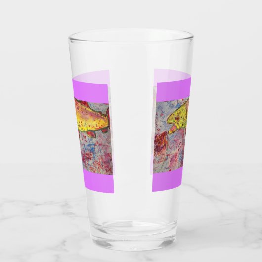 Regenbogenforelle Glas (Links)