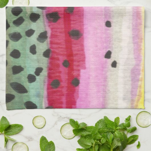 Regenbogenforelle Handtuch (Gefaltet)